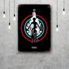 MINISO Металлические таблички Tron настенный декор Винтажные жестяные таблички Капитан Металлический постер Декор для бара паба клуба Настенное украшение