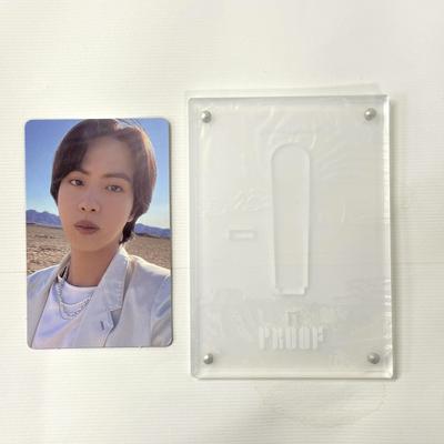 Альбом PROOF WEVERSE Benefit Frame Фотокарточка Джин