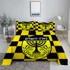 3pcs FC Beitar Jerusalem Bedding Set Israel Football Bed Set Single Twin Queen King Size Full Set Bed Linen Bedding for Children