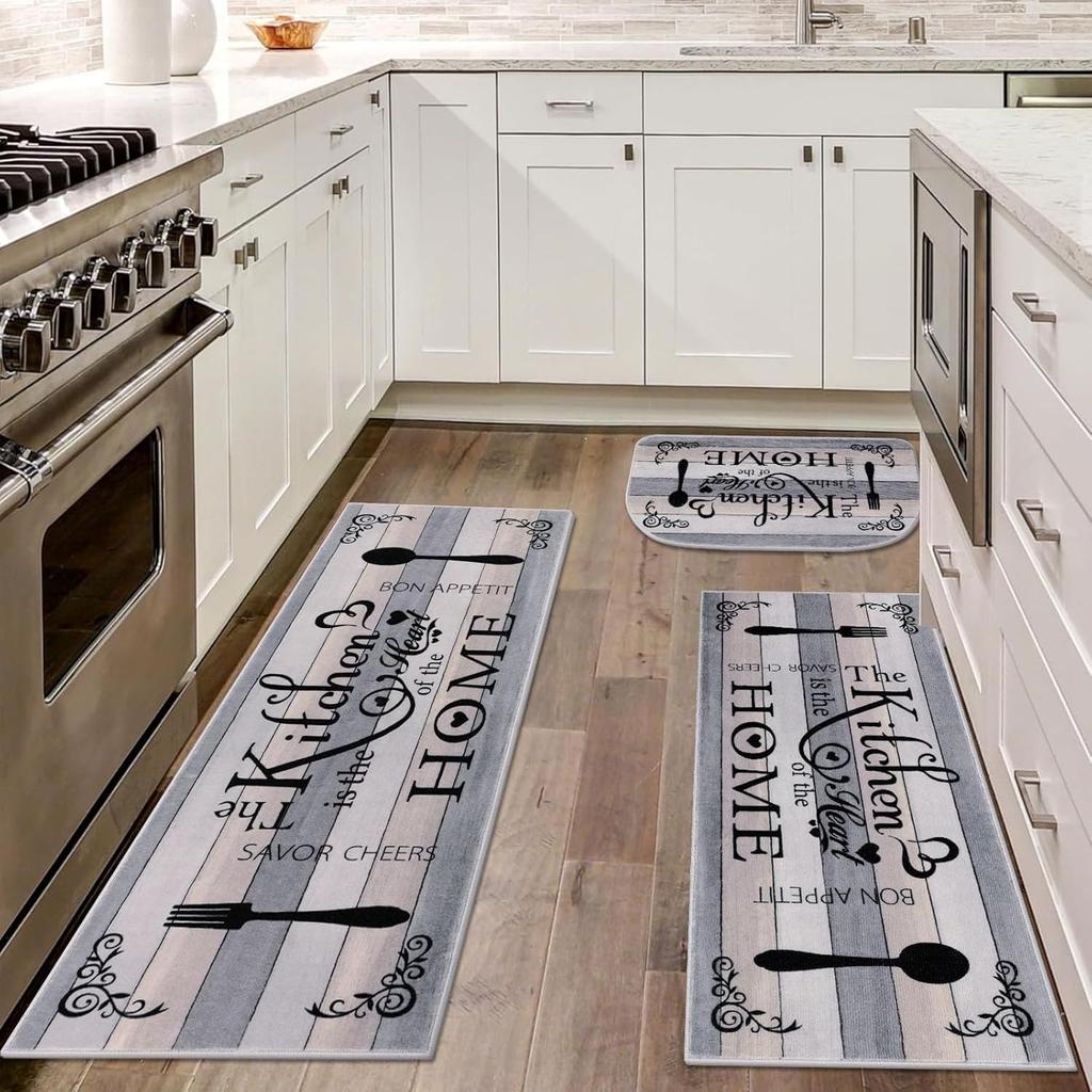 Кухонный коврик Нескользящий коврик Декор для дома Износостойкий ковер Декор комнаты Напольные коврики Alfombra De Cocina