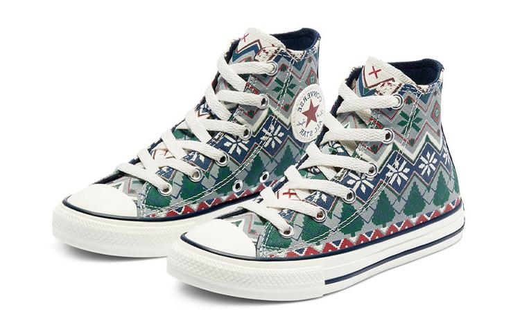 Converse Chuck Taylor All Star High GS 'Праздничный свитер' 669339C