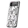 Кибер-сигил Cross Line Жесткий ПК чехол для телефона Samsung Galaxy Z Flip 7 6 5 4 Черная крышка для Galaxy Z Flip 3 Складные чехлы Сумки