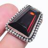 Natural Garnet Gemstone Handmade 925 Sterling Silver Jewelry Ring Size 8.5 E7l22