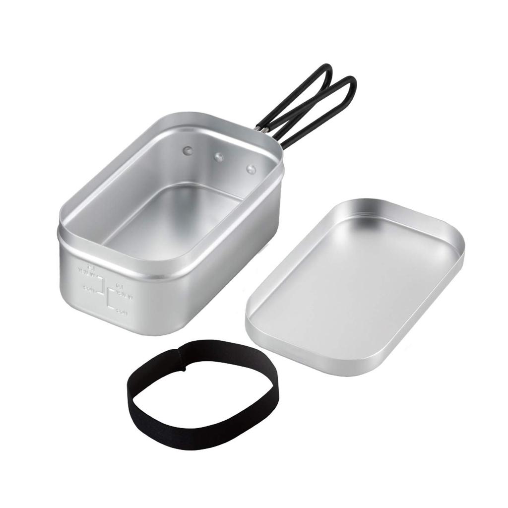 BUNDOK Алюминиевая посуда M BD-907 Сольный поход Костер Серебристый Средний