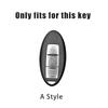 ACN1   Zinc Alloy Style Car Leather Key Case Cover Shell Fob Holder Accessories for NISSAN-Tiida Qashqai X-TRAIL Terra18 370Z MARCH 15