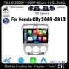 9 lnch для Honda City 2008 -2013 автомобильный радиоприемник мультимедиа видеоплеер навигация GPS головное устройство BT