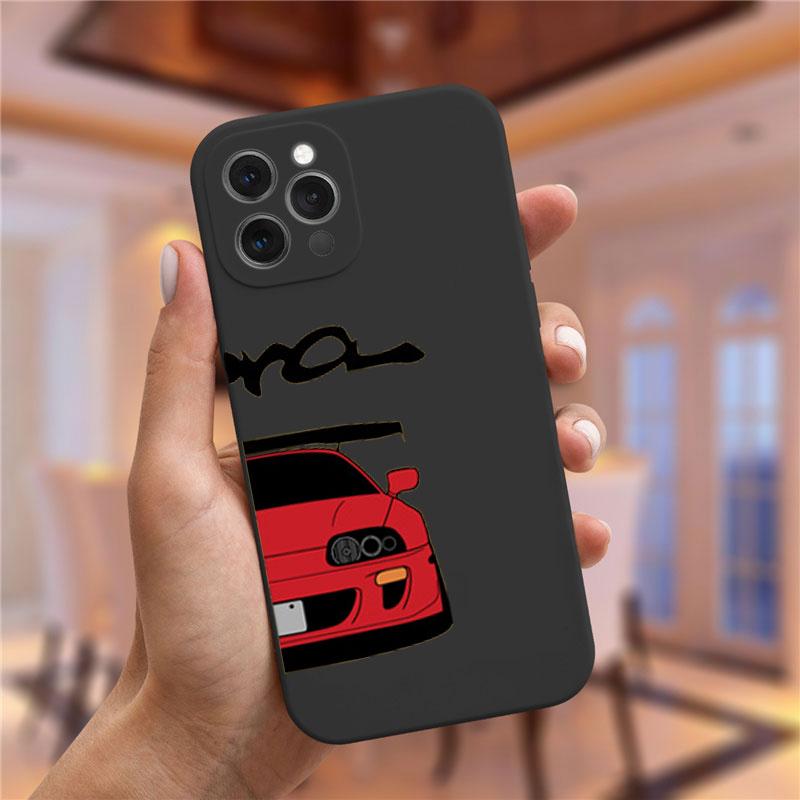Чехол для телефона для пары JDM Tokyo Drift Спортивный автомобиль Для iPhone 17 16 15 14 13 12 11 Pro Max Mini 7 8 Plus SE Air Cover Fundas