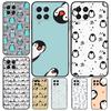 Cute Kawaii Penguin Case For Samsung Galaxy M12 M22 M32 M52 M13 M23 M33 M53 M20 M21 M31 M51 M14 M34 M54 M30s