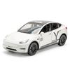1: 24 Модель Tesla Y литой автомобиль на новой энергии модель украшения с аудиовизуальными подарками