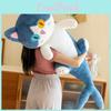 Shark Cat Creative Plush Toy Unique Eyed Catfish Stuffed Animal For Sleep Support
