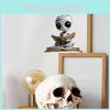 Reading Cute Halloween Book Skeleton Switch Sticker Wall Sticker For Home Decor