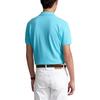 Polo Ralph Lauren однотонная рубашка поло с вышитым пони, облегающая, с коротким рукавом, мужская, синяя 710675974-064