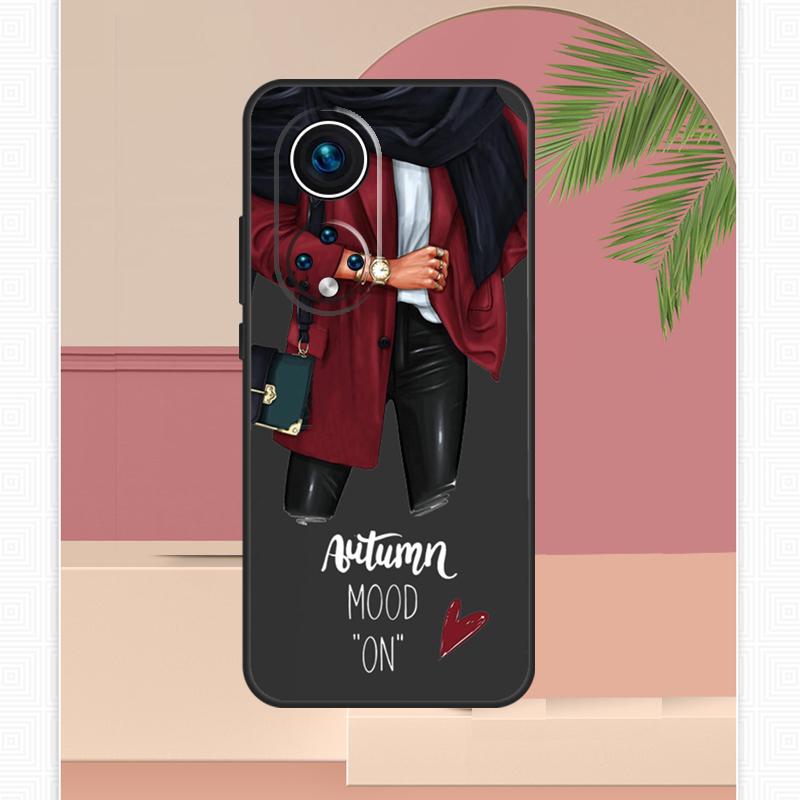 Модный Арт-кейс для девочек для Honor Magic 7 Lite 5 6 8 Pro Honor 400 200 X9c X9b X9a X8b X8a X8c 50 70 90 Чехол