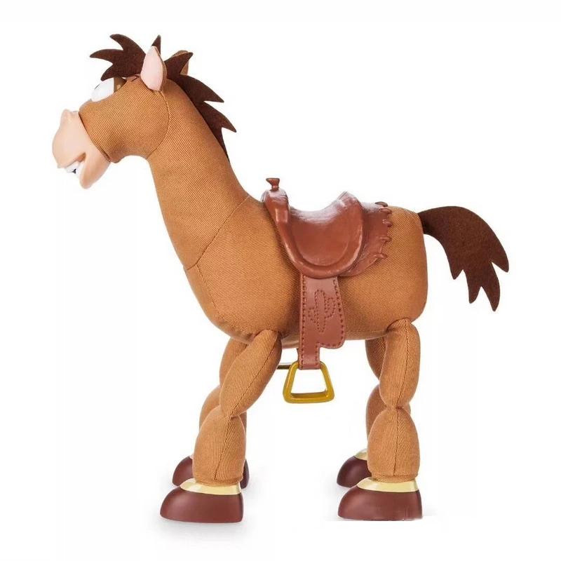 25cm Animation Toy Story Woody Sheriff Bath Red Heart Horse Ordinary Acousto-optic Plush Toy Sofa Pillow Birthday Gift