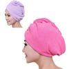 Quick Drying Hair Towel Long Hair Fast Dryer Turban Cap Hat