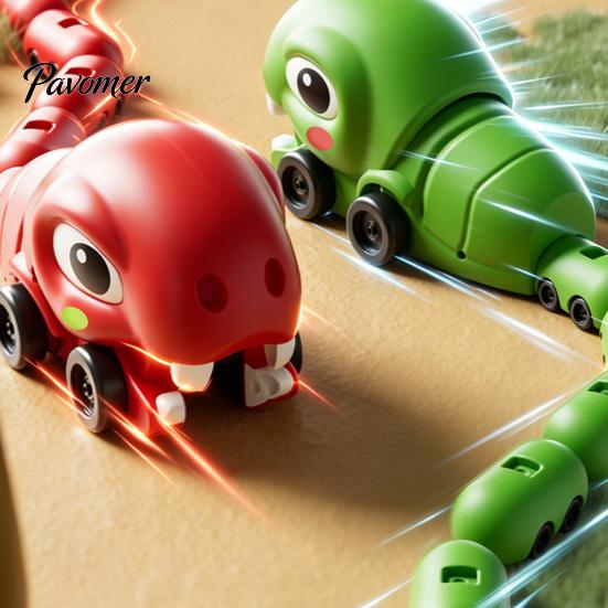Магнитная змейка RC игрушка, Электрическая игрушка с дистанционным управлением, поедающая себя, Интерактивная гоночная машина для соревнований родитель-ребенок для мальчиков и девочек, Битва на двух игроков