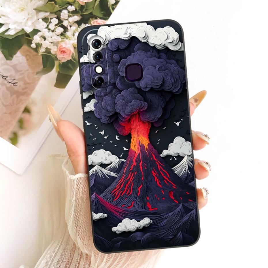 New Fashion Phone Case For Infinix Hot 8 8Lite X650 X650C Soft Silicone Cases For Infinix Hot 8 Lite Hot8 Shockproof Bumpers