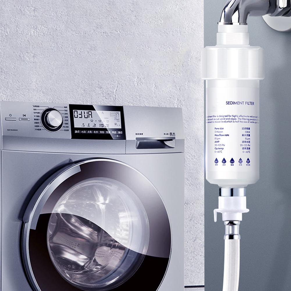 Фильтр для стиральной машины из ПП хлопка 8 л/мин. Фильтр для очистки воды с фильтром-картриджем из хлопка, небольшой бытовой фильтр