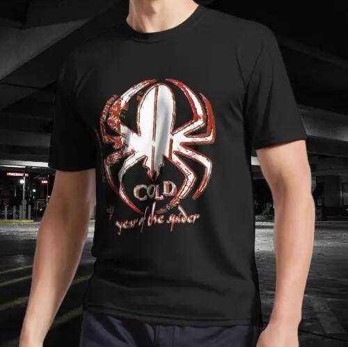 NEW SHIRT COLD BAND YEAR OF THE SPIDER RACING LOGO T-Shirt Tops Tee FUNNY SIZE S-4XL