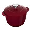 Staub литой эмалированный горшок для риса горшок для рисоварки 2 чашки La Cocotte de GOHAN M 16 см Сделано во Франции Бордо Духовка