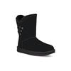 UGG Constantine Satin Ribbon V-Cut Mid-Calf Snow Boots Women Boots Black 1125811-BLK