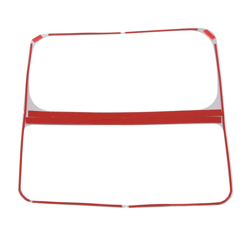 Алюминиевый сплав, серебряная автомобильная консоль, держатель для чашки с водой, панель, рамка, отделка для автомобиля Land Rover Defender 90 110 130-2023