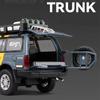 Новый 1:24 Toyota Land Cruiser LC80 Модель автомобиля из литого металла Игрушечный внедорожник Модель автомобиля Моделирование Звук и свет Детский подарок