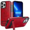 Кожаный чехол для телефона с беспроводной зарядкой для iPhone 15 Pro Max 14 Plus 13 Mini 12 11 X XS XR для Samsung Galaxy S24 Ultra S23 S23 FE S22 с откидной крышкой-держателем