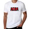 Logo akira T-Shirt graphic tee shirt vintage t shirts men clothing