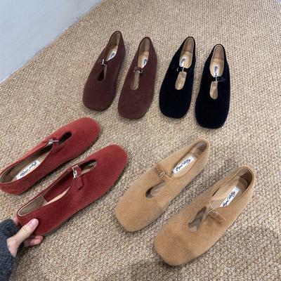 Мода Bailamos 2025 Новый Бренд Женские Балетки Круглый Носок Неглубокие Слипоны Женские Повседневные Балетки Мягкая Кожа Элегантные Туфли для Платья Mujer