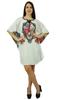 Cotton Kaftan Bohemian Floral Printed Caftan Short Maxi Nightwear