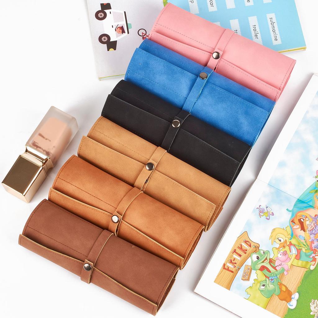 Органайзер-ролл для ремешков часов с 5 отделениями, коробка для хранения, сумка для хранения ремешков смарт-часов, кожаный чехол ручной работы для путешествий, сумка для хранения