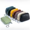 Slim Wallet for Women Soft Cow Leather Womens Coin Purse Genuine Leather Zipper Coin Wallet Casual Key Holder Small Money Bag