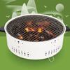 Универсальная угольная печь, портативная гриль-печь для барбекю, многофункциональный гриль для кемпинга, пикника, путешествий