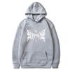 Женские толстовки с длинными рукавами для мужчин Толстовка с капюшоном Streetwear Gothic Letter Y2k Hooded Sweatshirt Casual Loose Women Clothing Tops