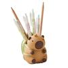 Подставка для ручек Capybara, смоляной настольный органайзер для карандашей и кисточек для макияжа, контейнер для хранения канцелярских принадлежностей, настольное украшение