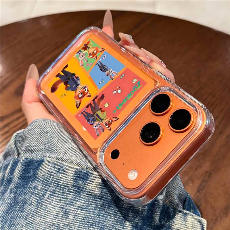 Совместимый чехол для Apple iPhone 17 Pro Max - Новый iPhone 17 Ник и Джуди 17 Pro, Продвинутое ощущение, Милый дизайн