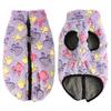 Winter Puppy Jacket Soft Fleece Dog Clothes Cute Paw Print Pets Warm Coat with D-Ring for Small Mediun Dogs Chihuahua Pug Pet Supplies