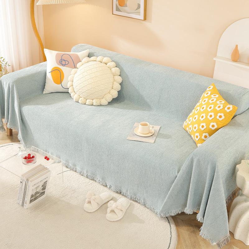 Чехол для дивана с защитой от царапин Ins Style Универсальный универсальный чехол Four Seasons Универсальный чехол для дивана Тканевый чехол на спинку Полотенце Чехол для дивана