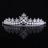 Свадебная тиара, полная бриллиантов и жемчуга, свадебные аксессуары, корона Star Dream Crown, свадебные украшения на лоб, свадебные аксессуары для волос