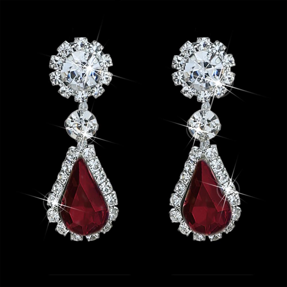 3Pcs Brilliant Cubic Zircon Necklace Set For Women Rhinestone Earring Bracelet Set Wedding Bridal Jewelry Sets Party Accessories