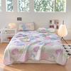 Summer Cooling Blanket Comforter Bedding Set Air Conditioning Quilt Latex Fitted Bedsheets and Pillowcases for Single Double Bed