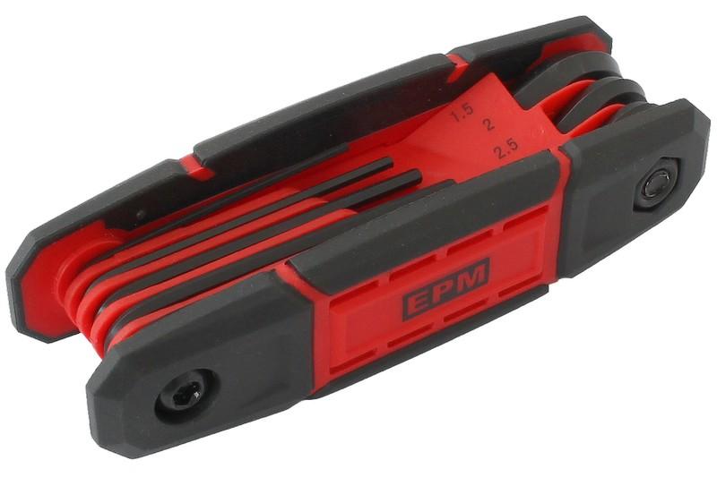 RED LINE ALUMINUM KEY SET 8 PCS - E-400-2685
