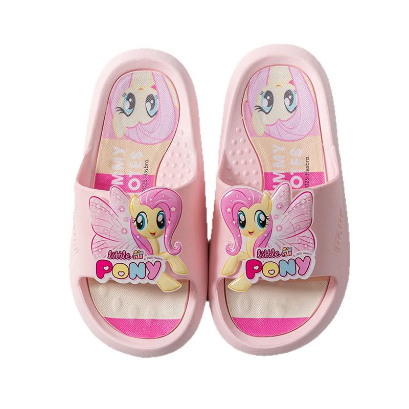 Нескользящие летние тапочки My Little Pony для девочек - Мультяшные шлепанцы для дома