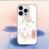 Чехол для телефона с картинами Aya Takano Для iPhone 16,15,14,13,12,11,Mini,Pro,E,MAX Белый Конфетный Матовый Ударопрочный Чехол