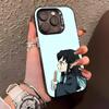 M-Muichiro T-Tokito Phone Case For IPhone17 Air 16 15 14 Plus 13 12 11 Pro XS Max Silver Black Bumper Case