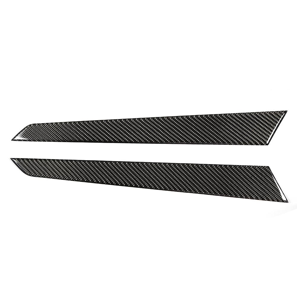 4PCS Interior Door Panel Cover Trim Real Carbon Fiber Fit for Mercedes C Class W204 0713
