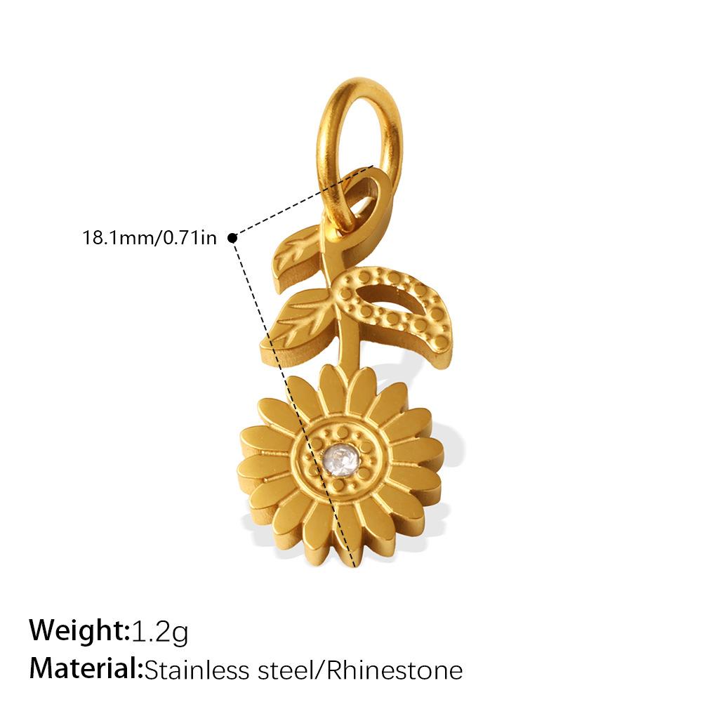 European and American Dripping Oil Small Fresh Plant Series Pendant Cactus Flower Bee DIY Versatile Jewelry Accessories 2026