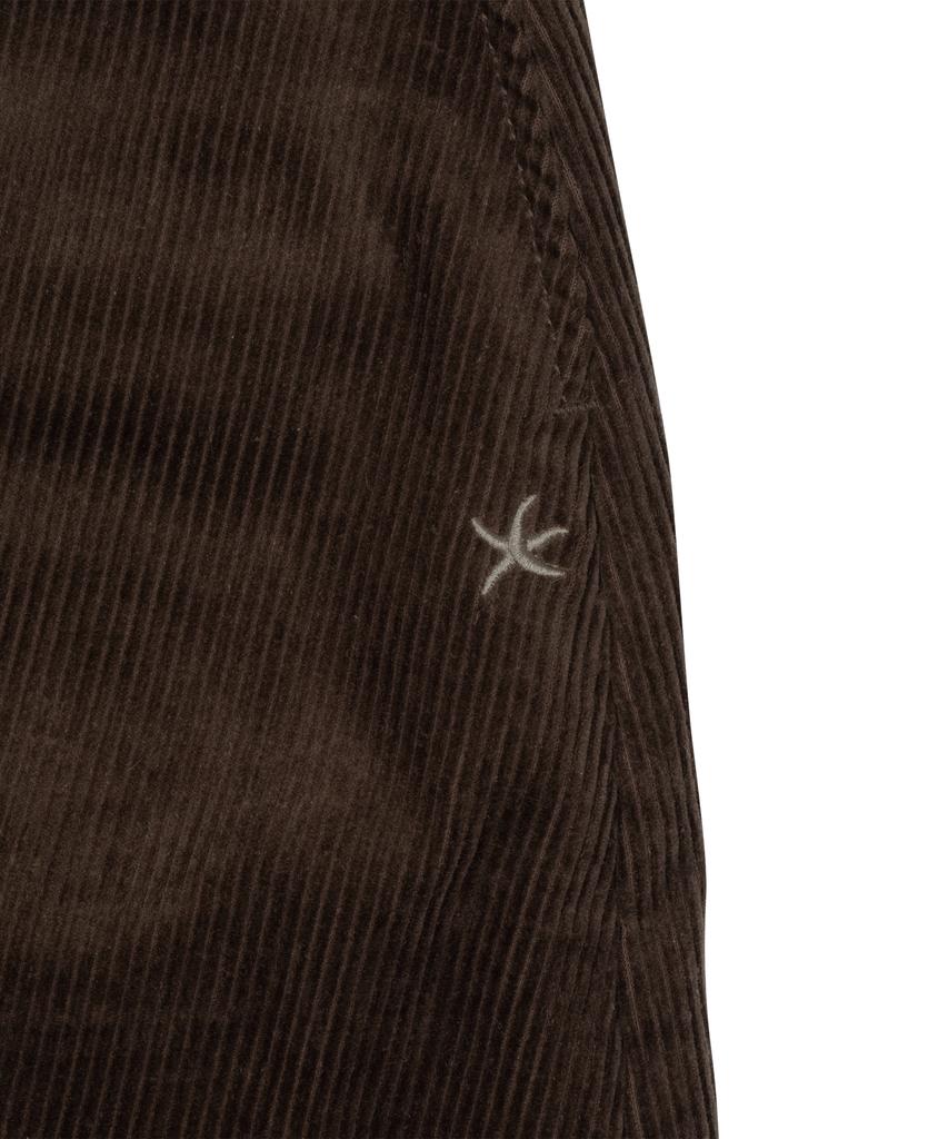 THE COLDEST MOMENT Tcm Mini Logo Corduroy Pants (Brown)