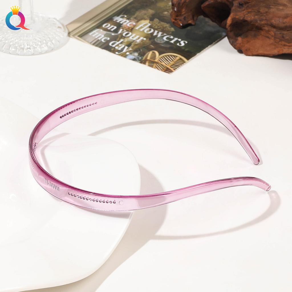 Нескользящая зубчатая повязка на голову с нажимом на волосы, челка, сломанная повязка на голову, простая черная коричневая повязка на голову для женщин